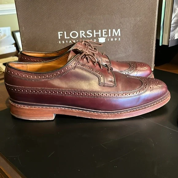 Florsheim dress shoes size 10 - Picture 4 of 8